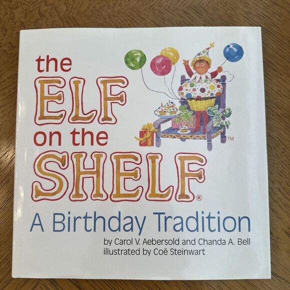 Elf on the Shelf A Birthday & Christmas Tradition HardCover 2 Children’s Books - Picture 4 of 9